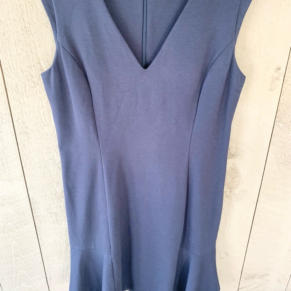 Vince Camuto Navy Blue Midi Dress - Picture 3 of 12